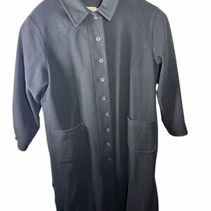 Spiegel women’s black long coat